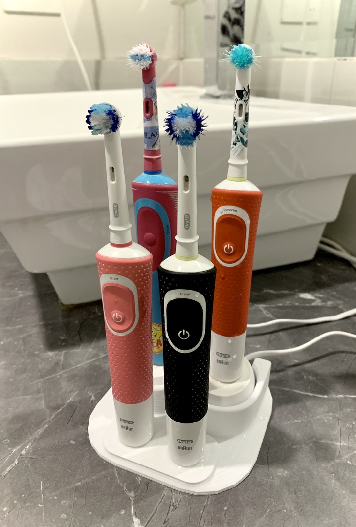 Toothbrush Holder/Stand for Oral B Electric toothbrushes